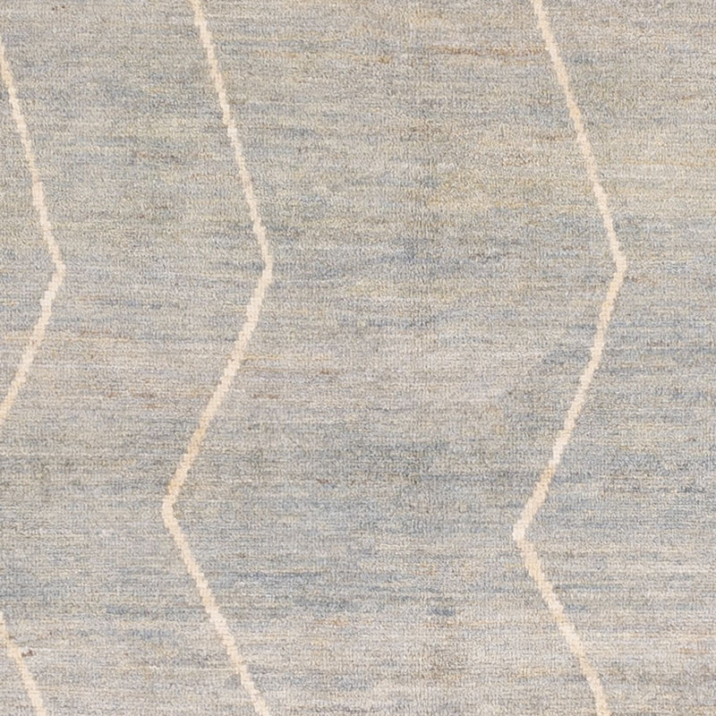 Berber tæppe - 204 x 152 cm - lysegrå