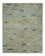Berber tæppe - 199 x 160 cm - lysegrøn