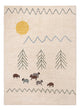 Berber tæppe 200x146cm - Uldtæppe