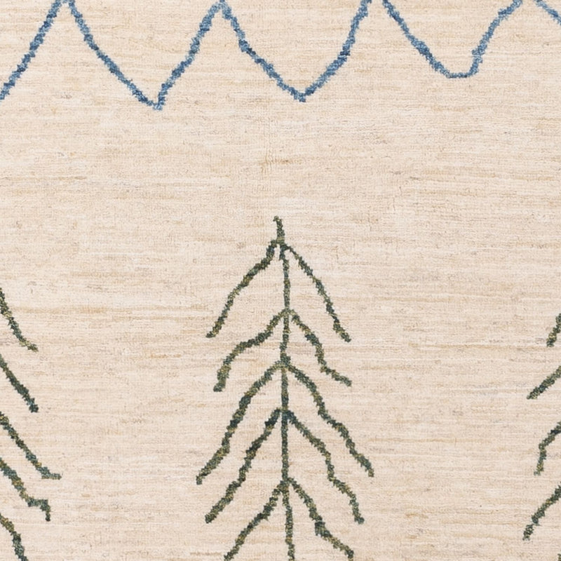 Berber tæppe - 200 x 146 cm - creme
