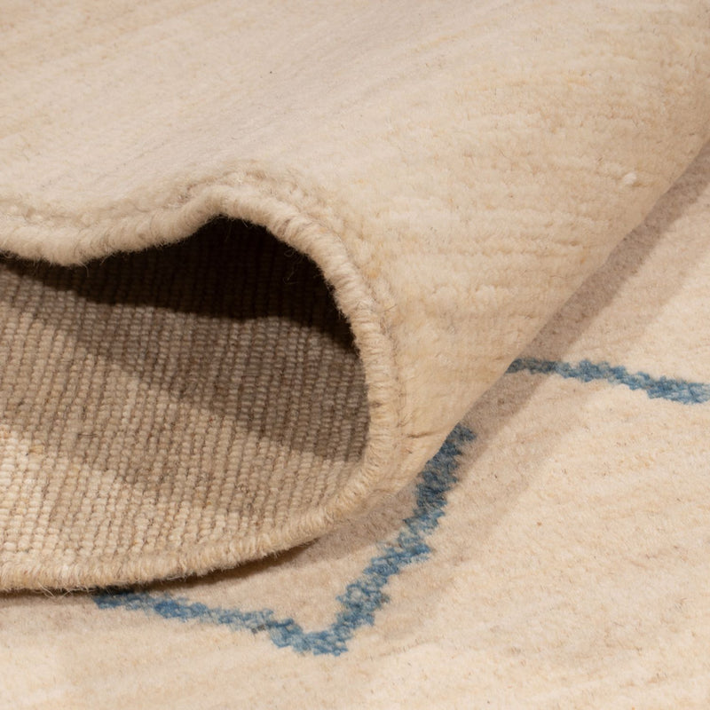 Berber tæppe - 200 x 146 cm - creme