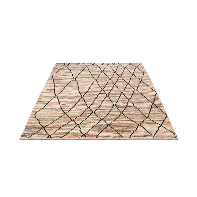 Berber tæppe - 203 x 151 cm - flerfarvet