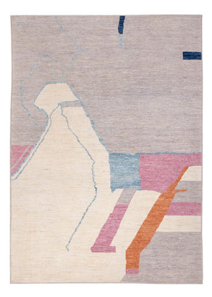 Berber tæppe - 242 x 172 cm - flerfarvet