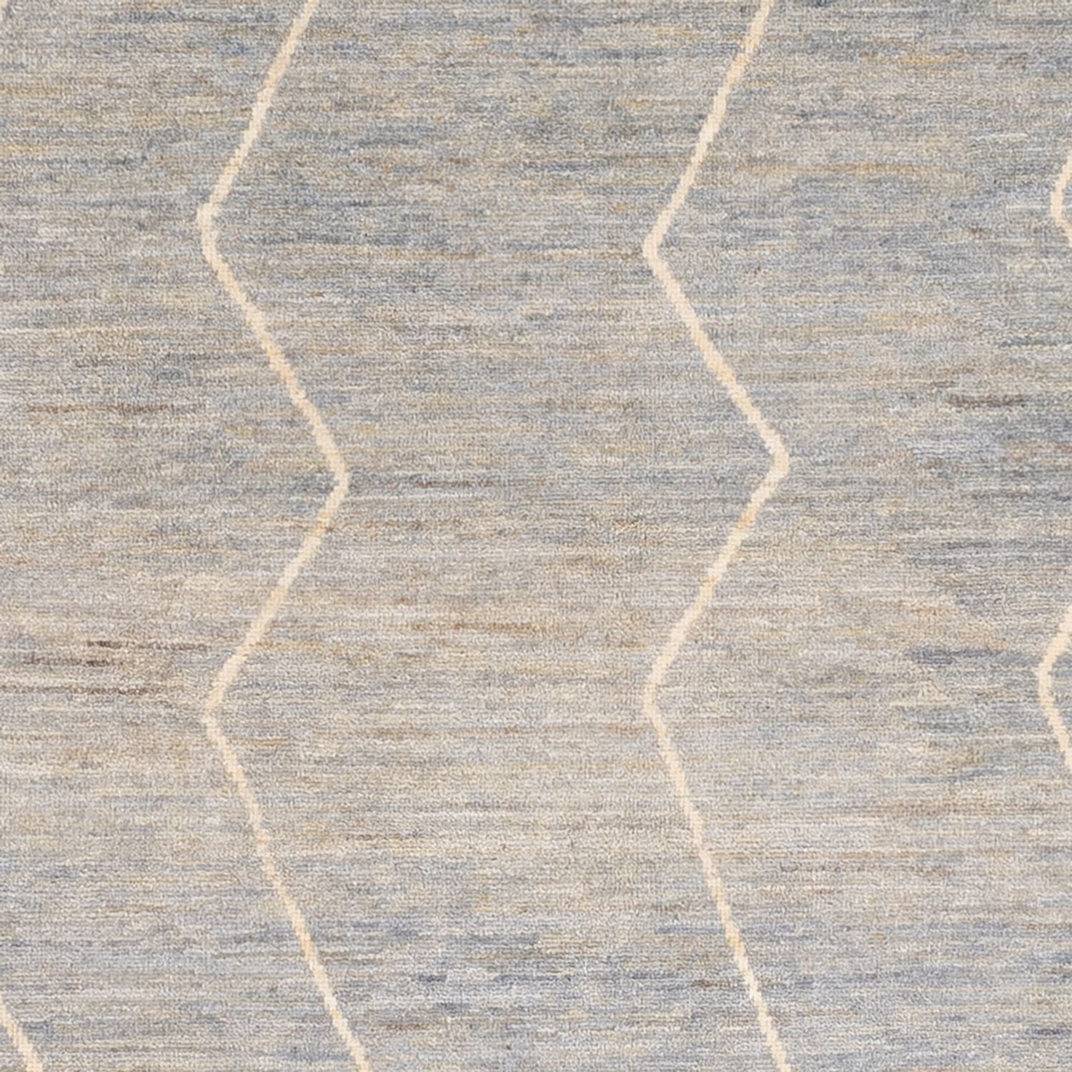 Berber tæppe - 237 x 170 cm - lysegrå