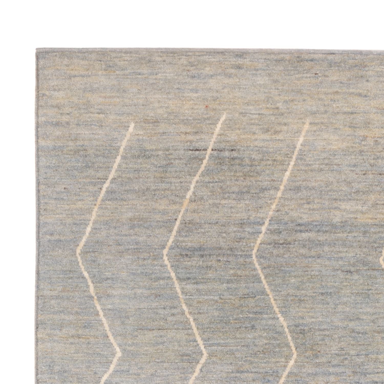 Berber tæppe - 237 x 170 cm - lysegrå