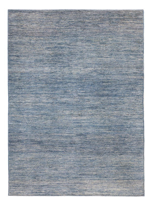 Berber tæppe - 242 x 172 cm - havblå