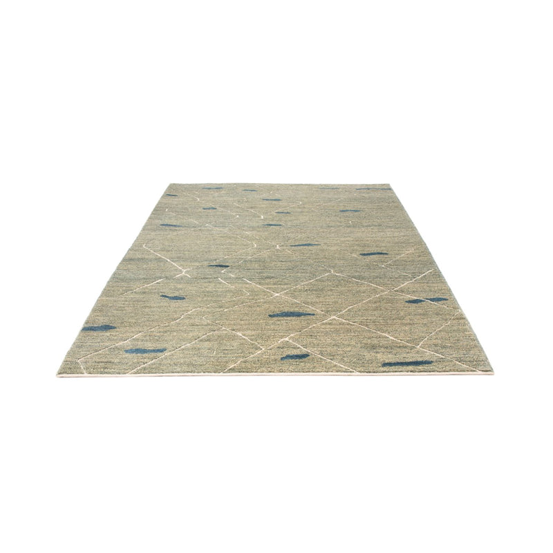 Berber tæppe - 236 x 172 cm - lysegrøn