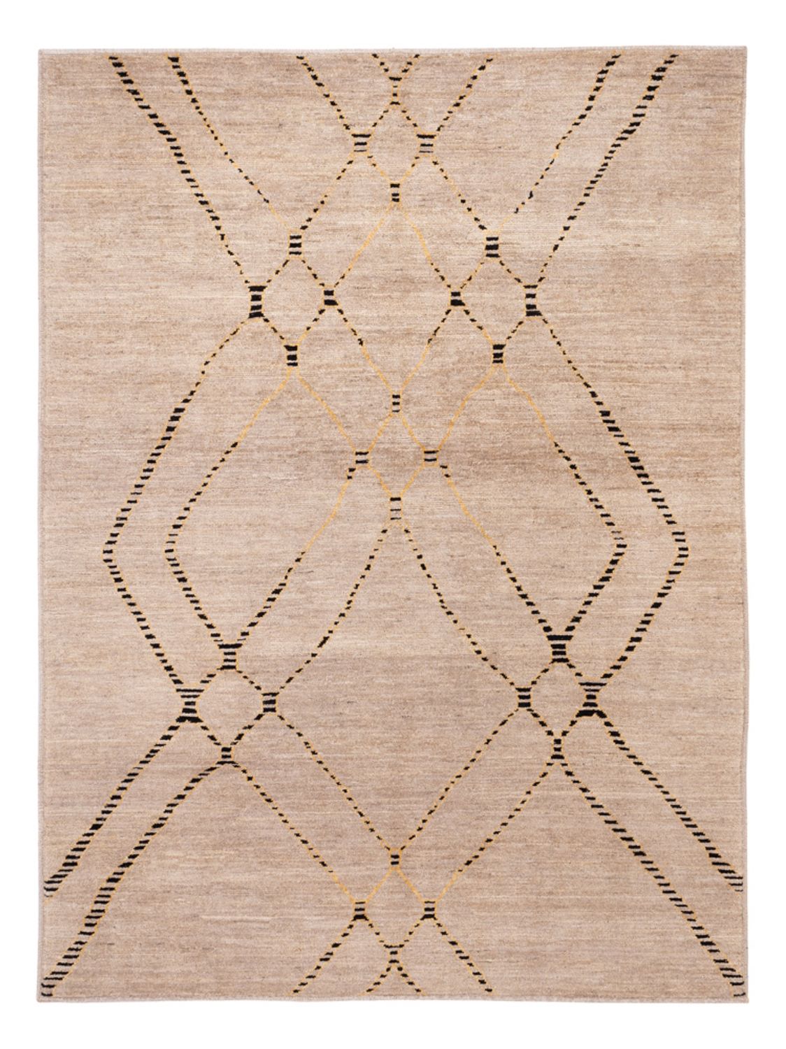 Berber tæppe - 203 x 149 cm - beige
