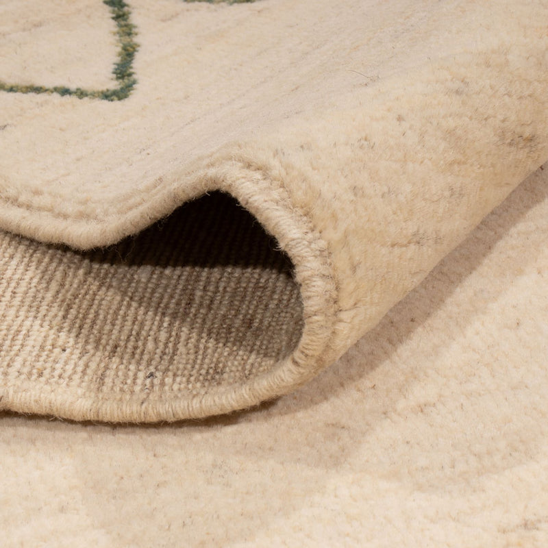 Berber tæppe - 232 x 170 cm - creme