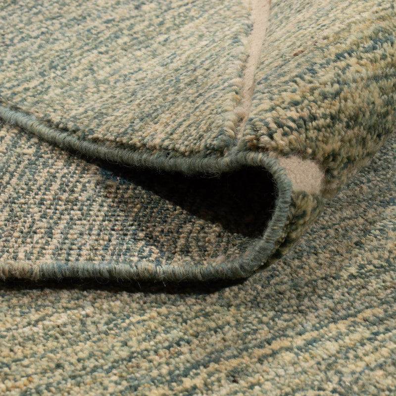 Berber tæppe - 300 x 256 cm - lysegrøn