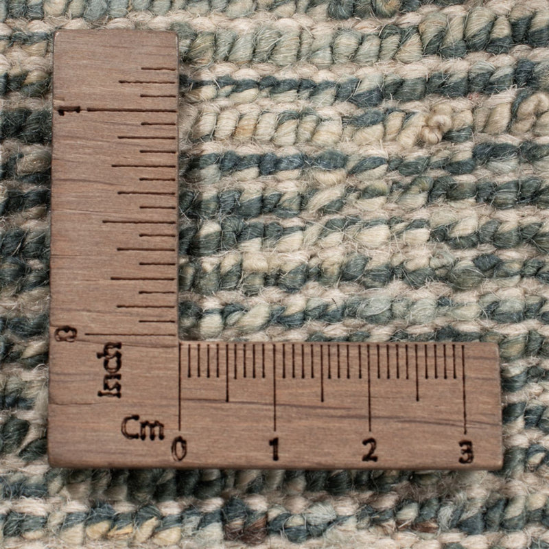 Berber tæppe - 300 x 256 cm - lysegrøn