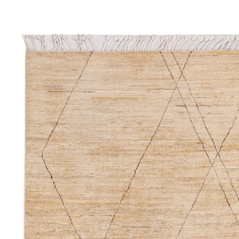 Gabbeh-tæppe - Persisk - 243 x 174 cm - beige