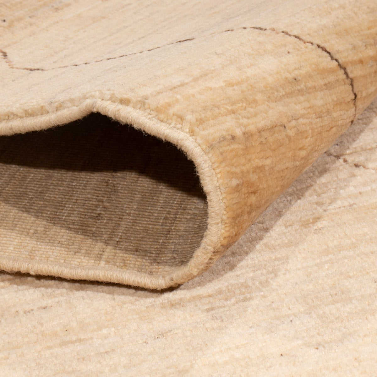 Gabbeh-tæppe - Persisk - 243 x 174 cm - beige