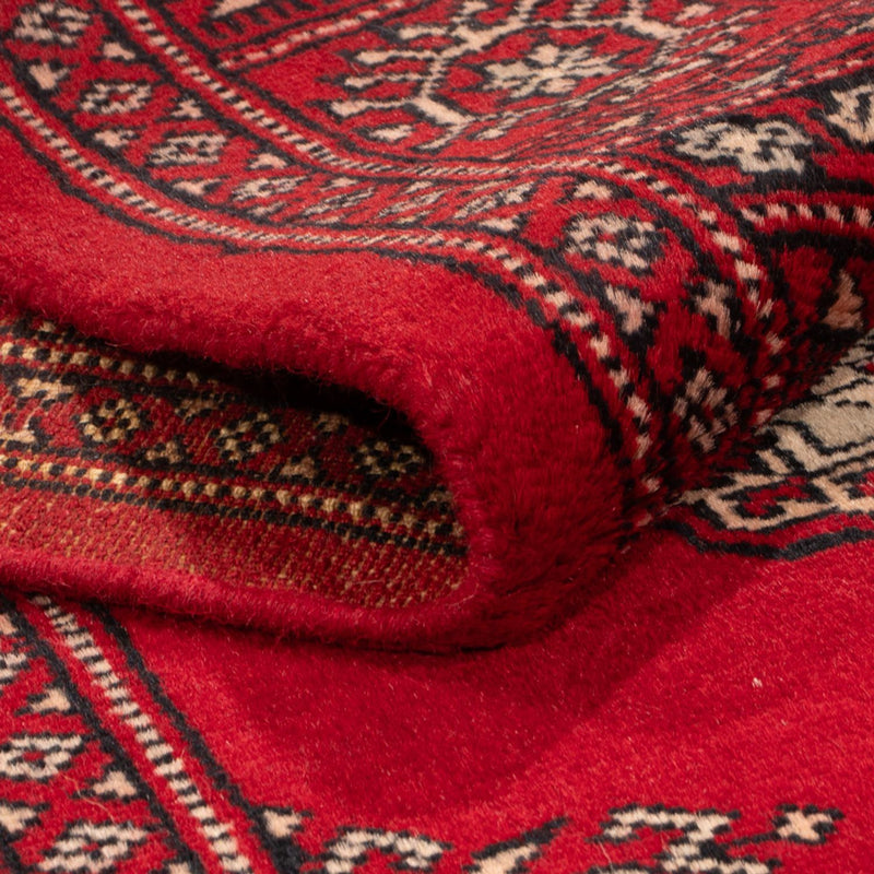 Løber Pakistan Tæppe - 257 x 75 cm - rød