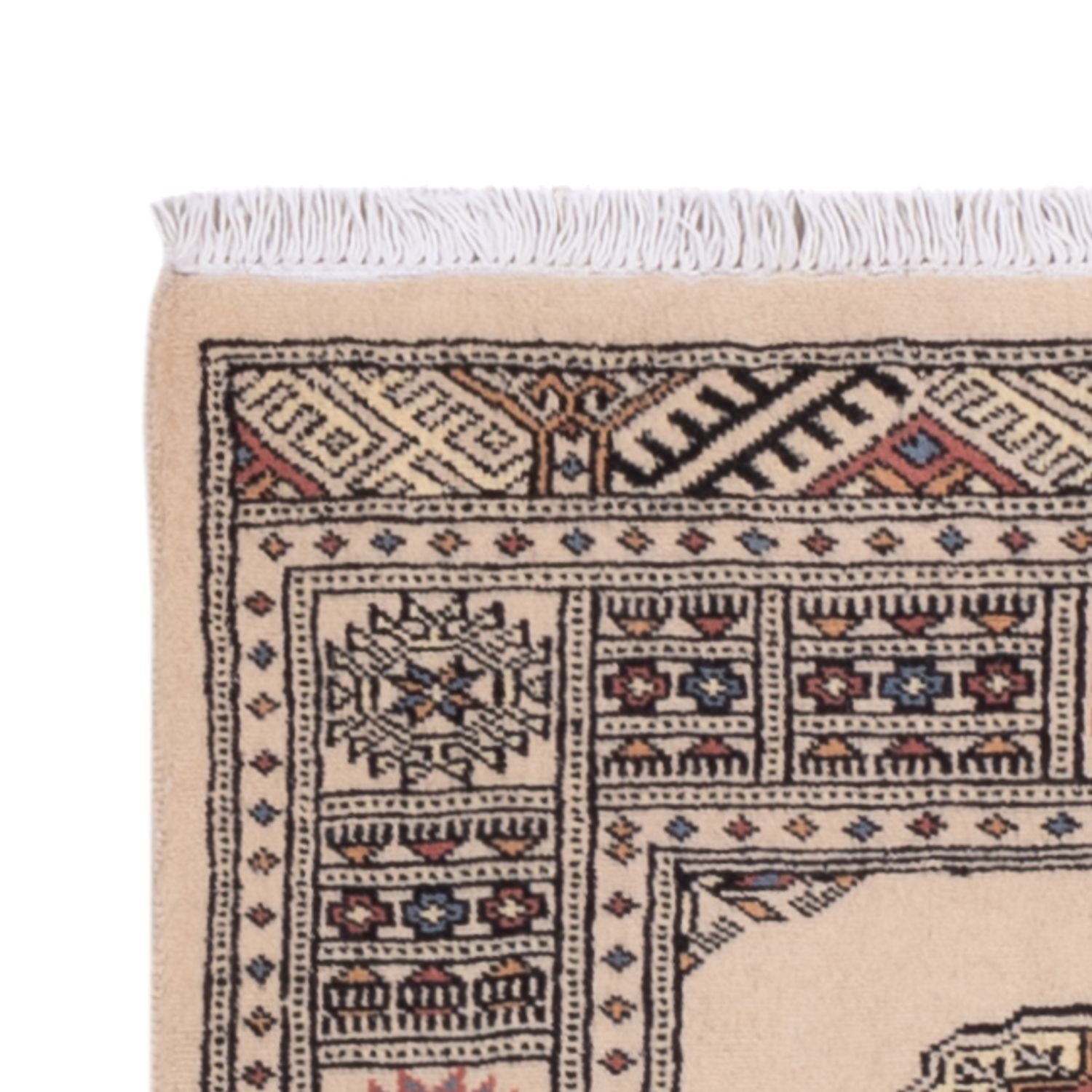 Løber Pakistan Tæppe - 234 x 76 cm - beige