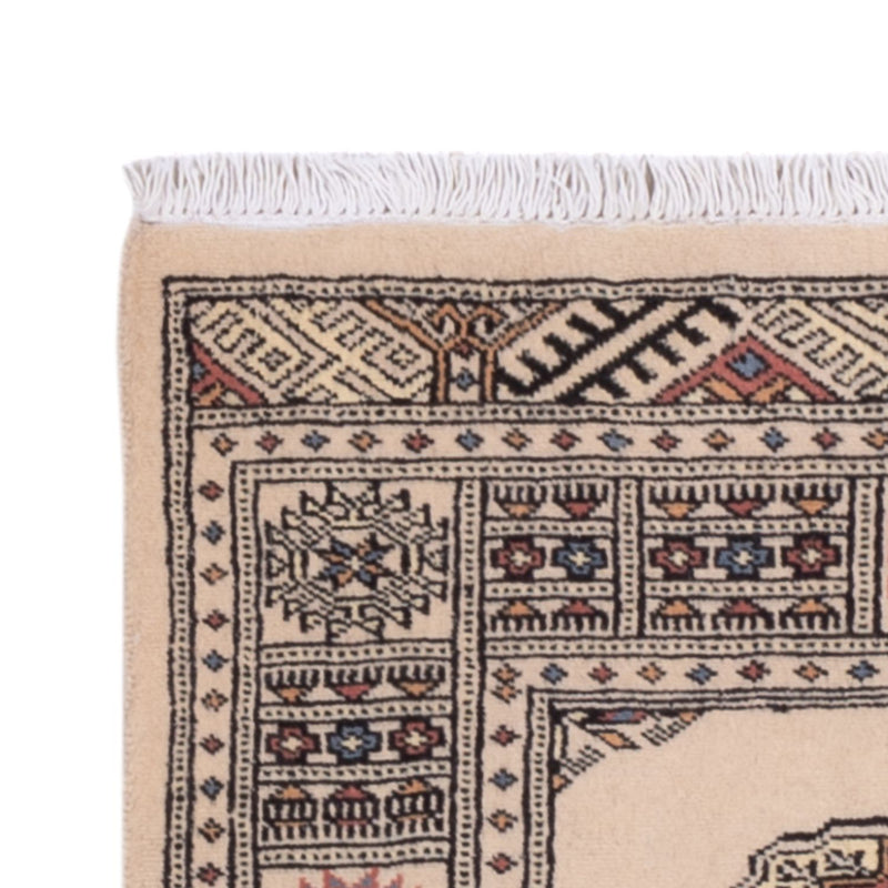 Løber Pakistan Tæppe - 234 x 76 cm - beige