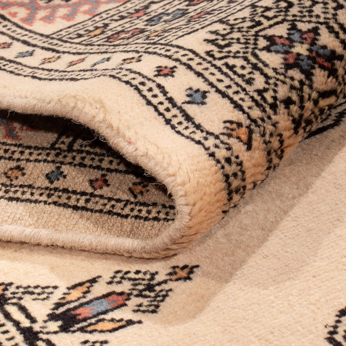 Løber Pakistan Tæppe - 234 x 76 cm - beige