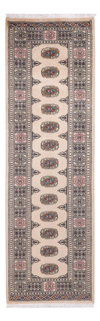 Løber Pakistan Tæppe - 249 x 77 cm - beige