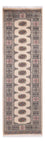 Løber Pakistan Tæppe - 249 x 77 cm - beige
