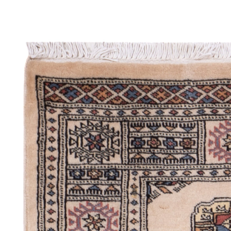 Løber Pakistan Tæppe - 249 x 77 cm - beige