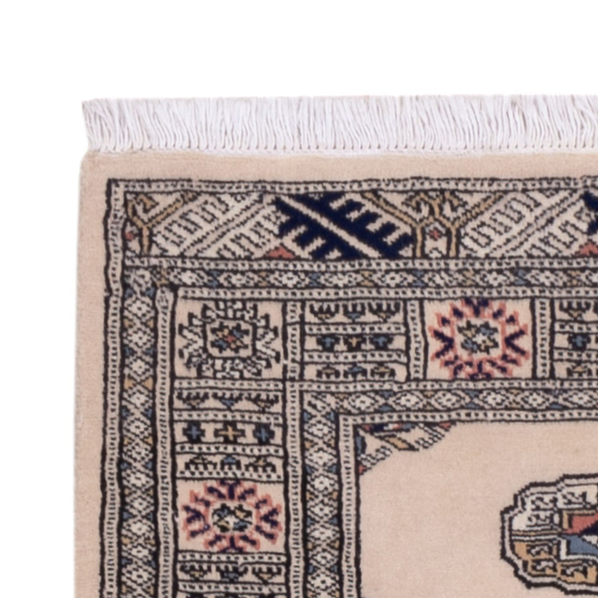 Løber Pakistan Tæppe - 253 x 79 cm - beige