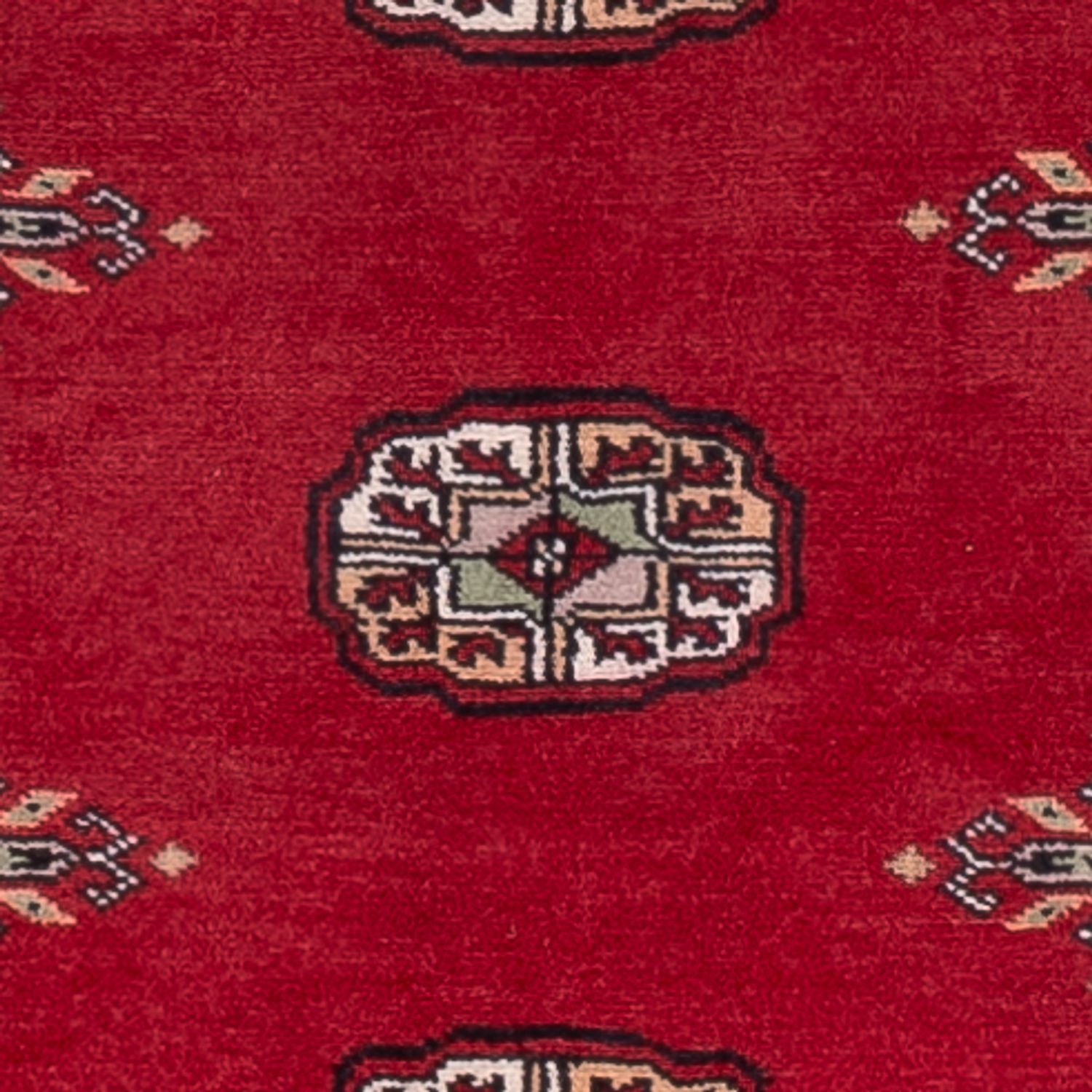 Løber Pakistan Tæppe - 242 x 76 cm - rød