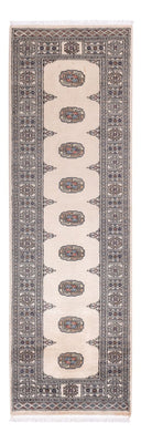 Løber Pakistan Tæppe - 247 x 77 cm - beige
