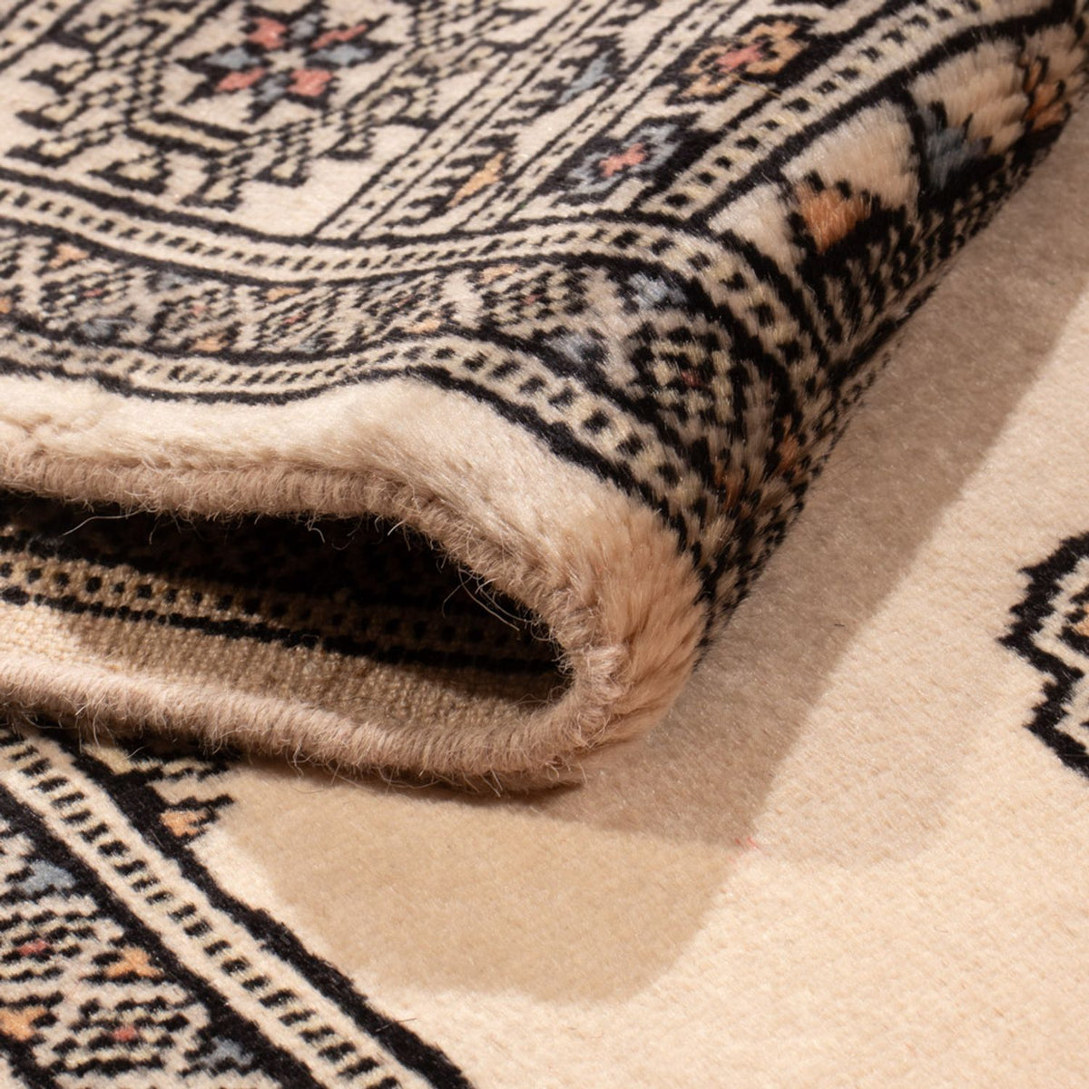 Løber Pakistan Tæppe - 247 x 77 cm - beige