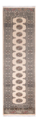 Løber Pakistan Tæppe - 248 x 77 cm - beige