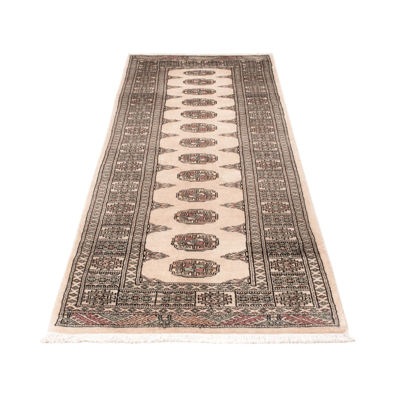 Løber Pakistan Tæppe - 248 x 77 cm - beige