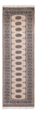 Løber Pakistan Tæppe - 237 x 77 cm - beige