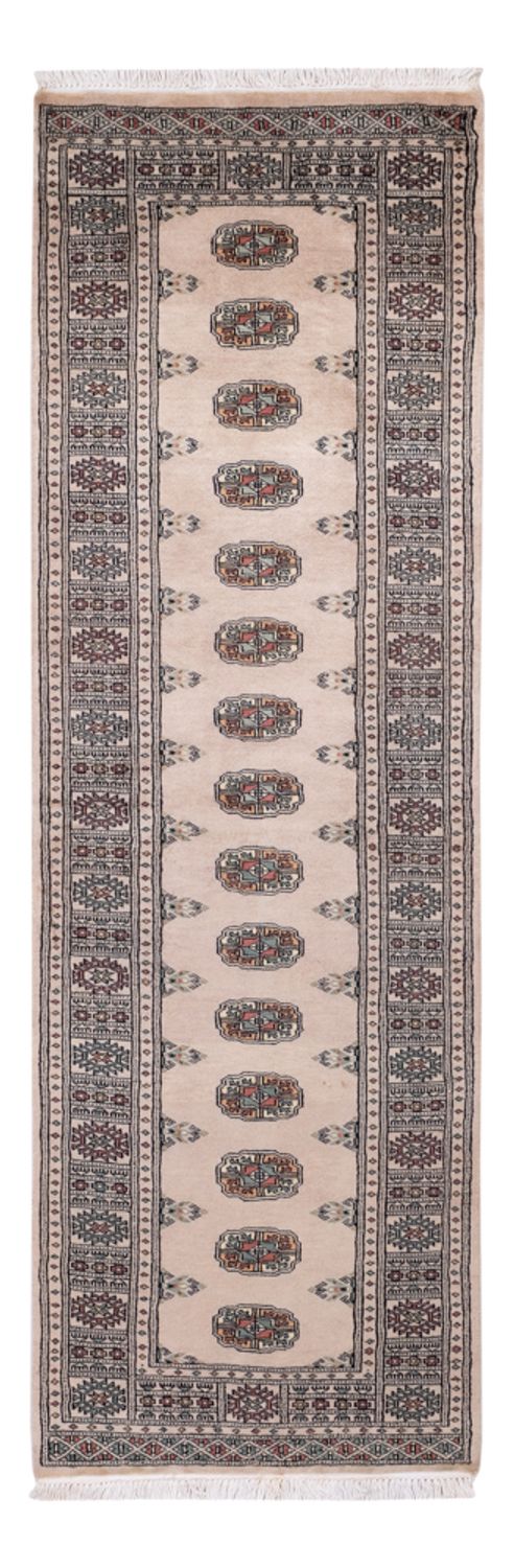 Løber Pakistan Tæppe - 237 x 77 cm - beige