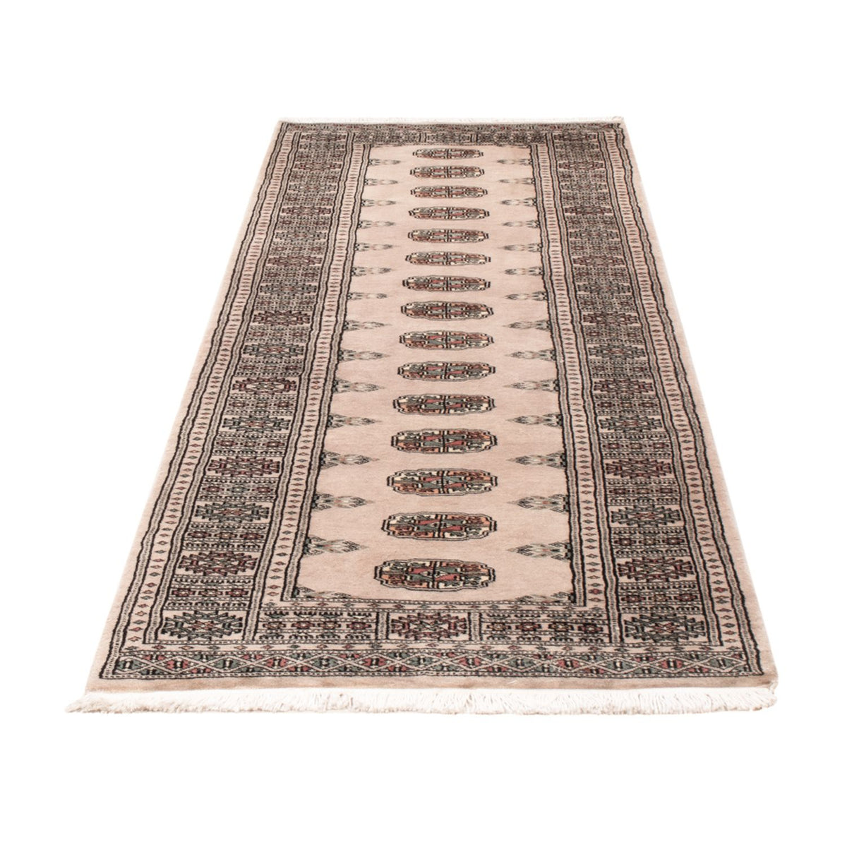 Løber Pakistan Tæppe - 237 x 77 cm - beige