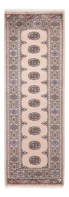 Løber Pakistan Tæppe - 224 x 79 cm - beige