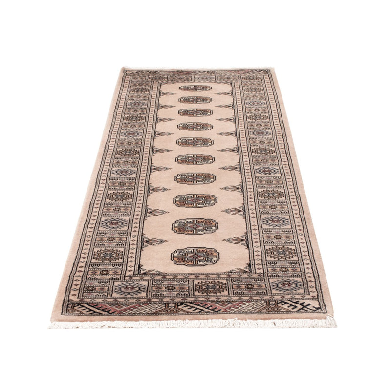 Løber Pakistan Tæppe - 224 x 79 cm - beige