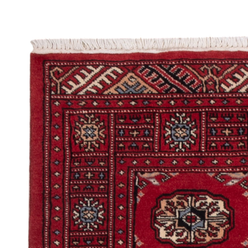 Løber Pakistan Tæppe - 224 x 80 cm - rød