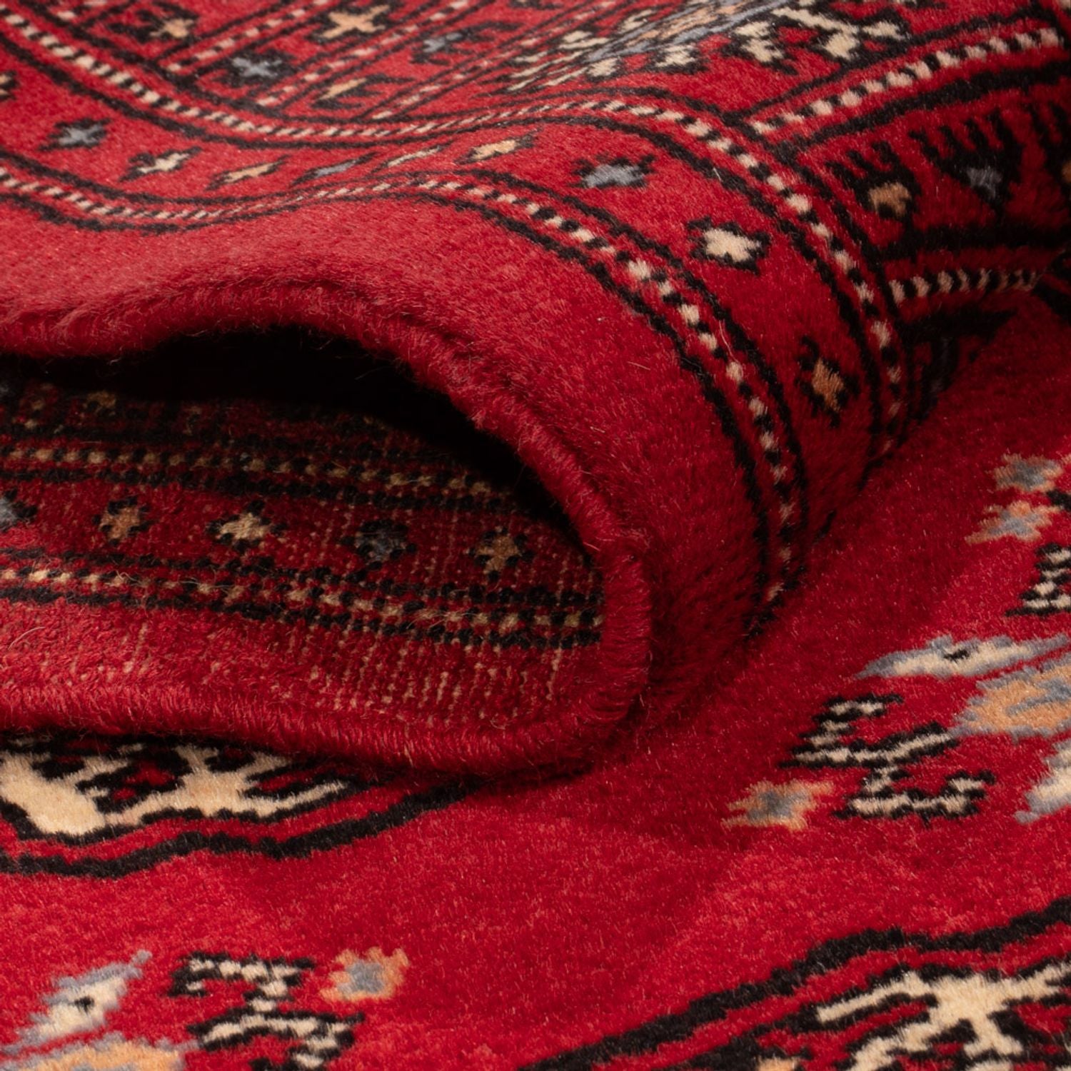 Løber Pakistan Tæppe - 224 x 80 cm - rød