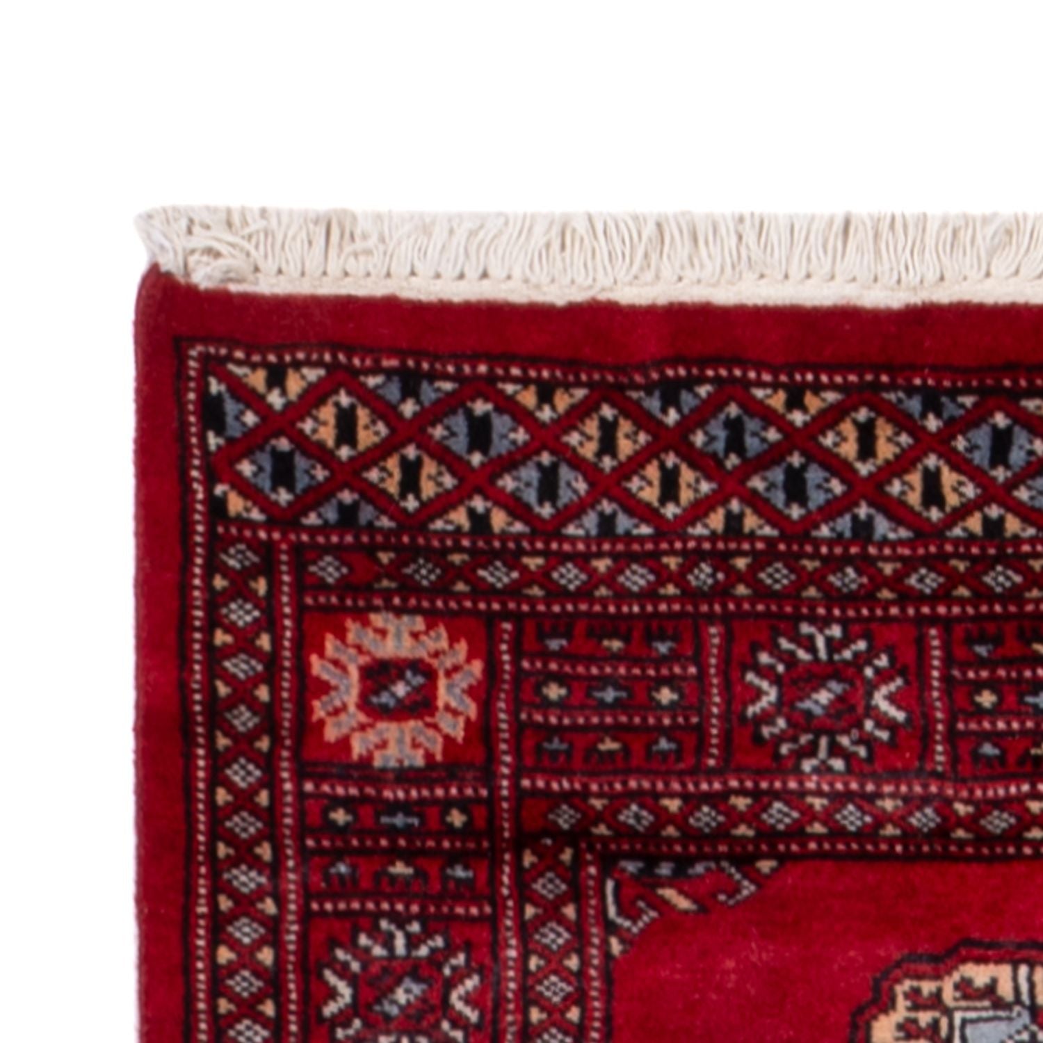 Løber Pakistan Tæppe - 259 x 80 cm - rød