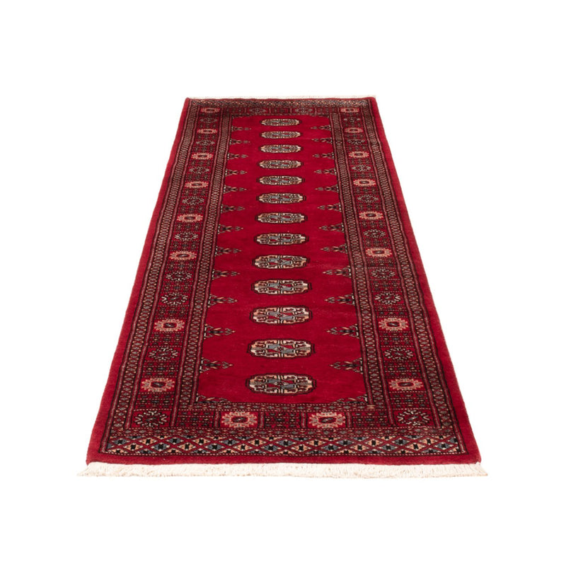 Løber Pakistan Tæppe - 259 x 80 cm - rød