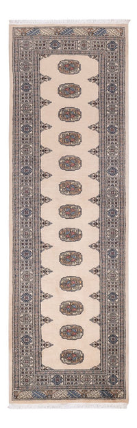 Løber Pakistan Tæppe - 246 x 78 cm - beige