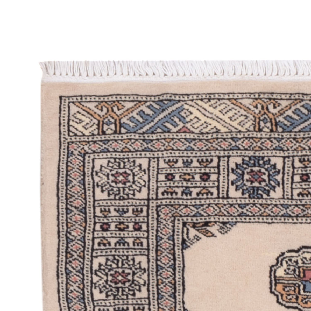 Løber Pakistan Tæppe - 246 x 78 cm - beige