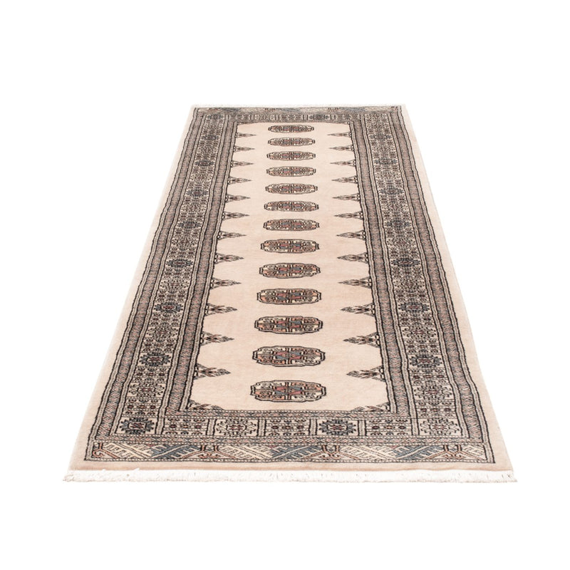 Løber Pakistan Tæppe - 246 x 78 cm - beige