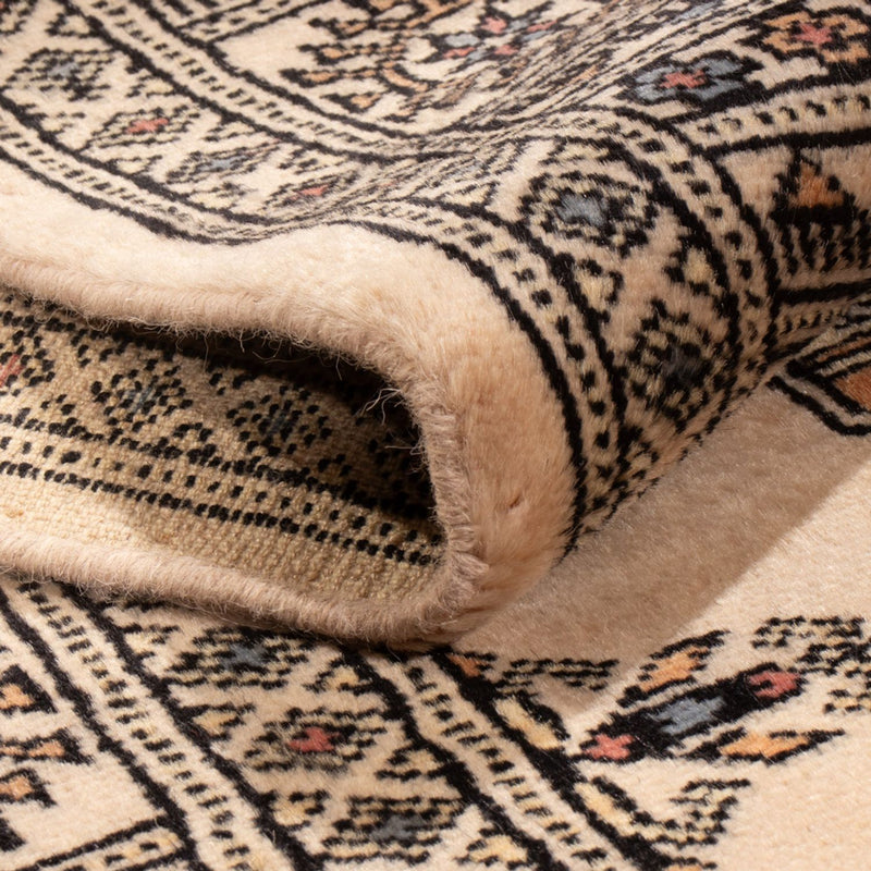 Løber Pakistan Tæppe - 244 x 77 cm - beige