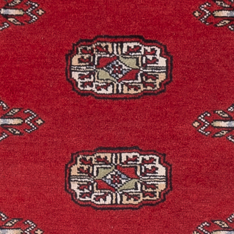 Løber Pakistan Tæppe - 236 x 77 cm - rød