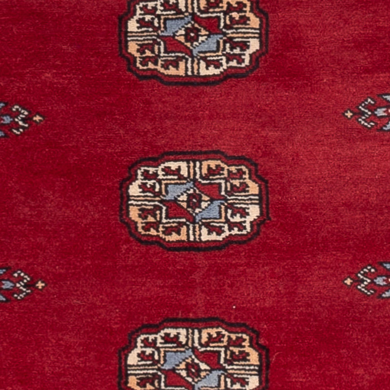 Løber Pakistan Tæppe - 262 x 77 cm - rød