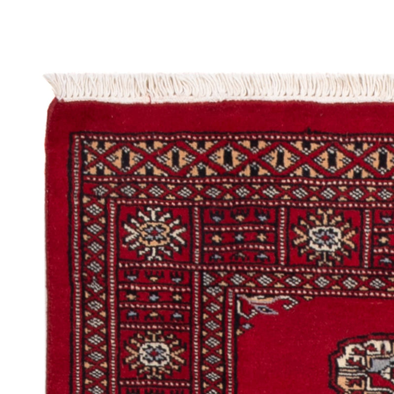 Løber Pakistan Tæppe - 239 x 79 cm - rød
