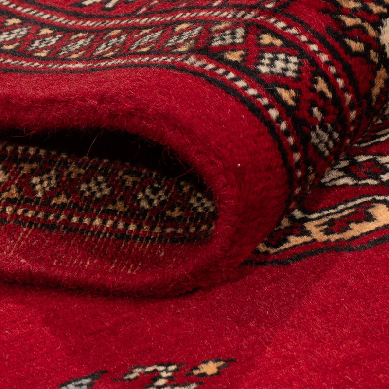 Løber Pakistan Tæppe - 239 x 79 cm - rød