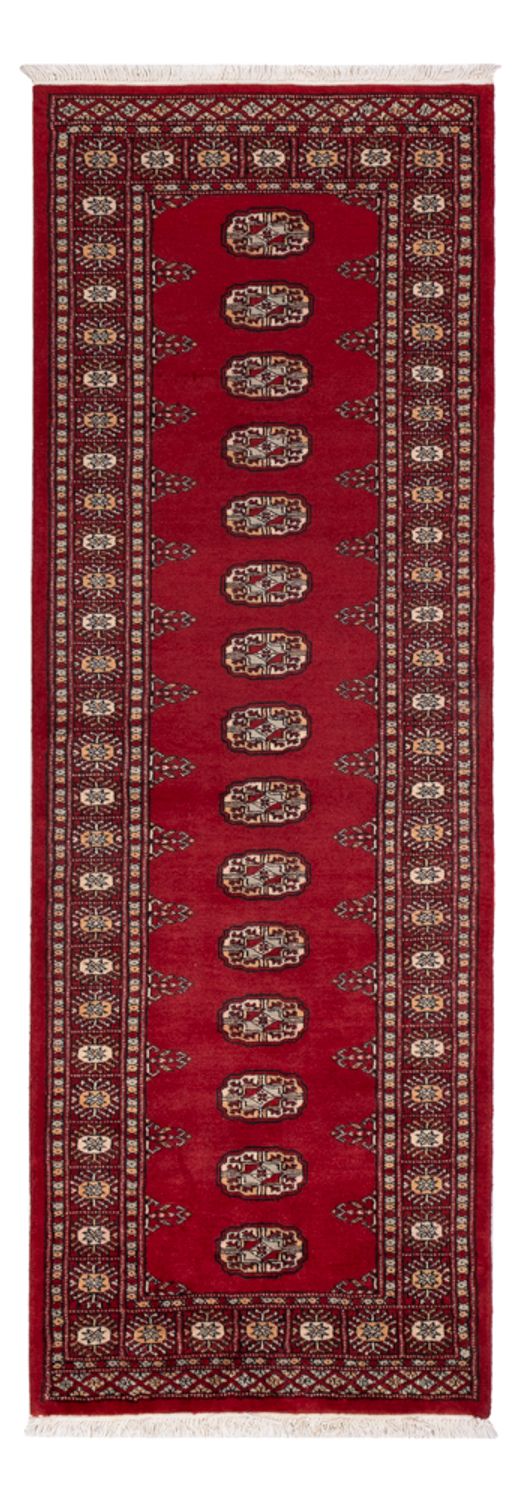 Løber Pakistan Tæppe - 235 x 79 cm - rød