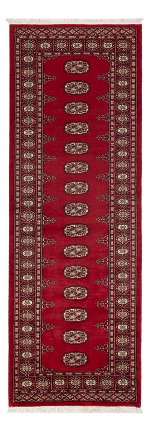 Løber Pakistan Tæppe - 235 x 79 cm - rød