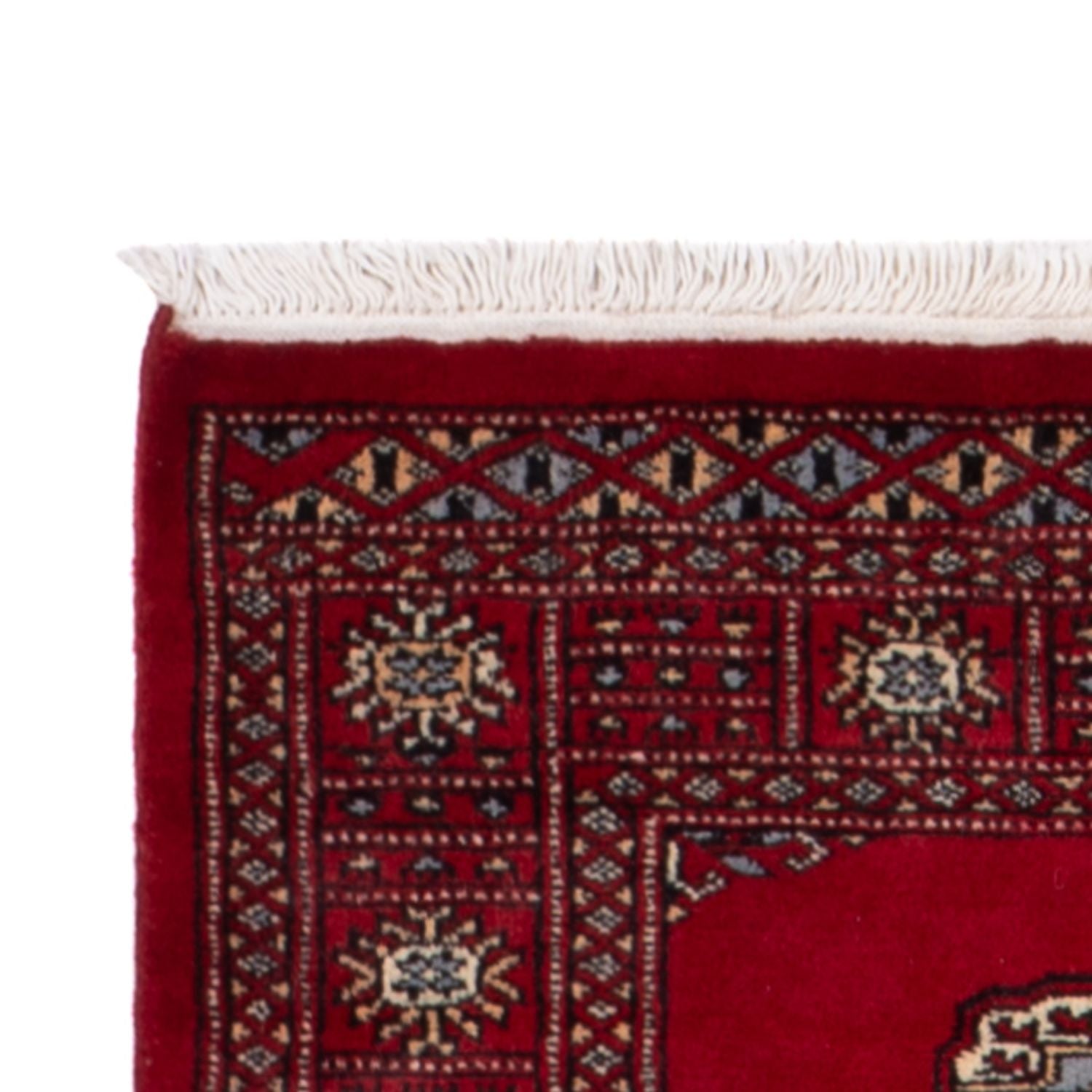 Løber Pakistan Tæppe - 247 x 79 cm - rød